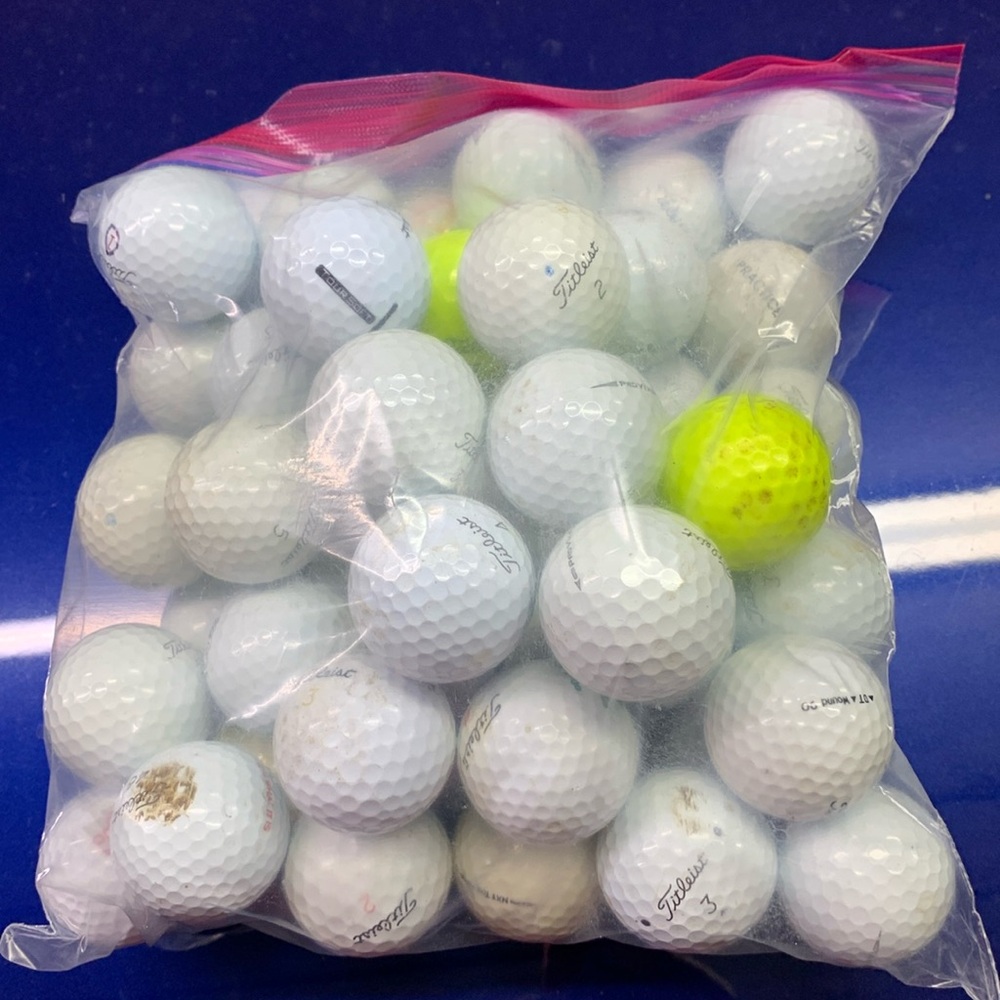 Used golf balls : All are Titleist brand: sold as a bag